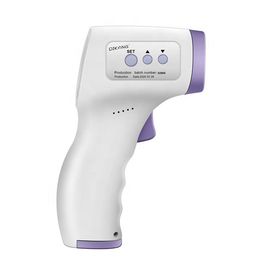 Thermomètre infrarouge portatif d'arme à feu de la température/de front catégorie médicale de grande précision